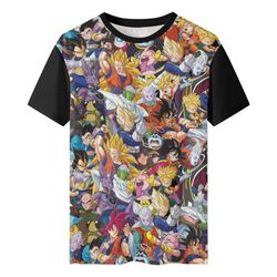 dragon ball z t shirt fashion style men anime t-shirt