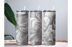 white marble tumbler, gray marble tumbler designs, marble seamless skinny tumbler sublimation, white stone wrap png 20oz