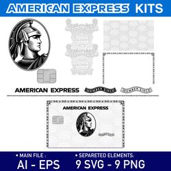 american express template kit vector, american express watermark, american express credit card watermark, amex svg