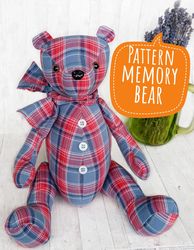 pattern pdf memory bear 32 cm