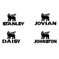 personalized stanley cup vinyl decal, stanley stickers, stanley inspired vinyl decal, stanley cup logo decals