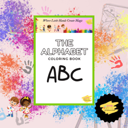 the alphabet coloring book