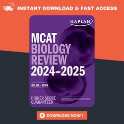 mcat biology review 2024-2025
