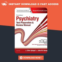 psychiatry test preparation and review manual