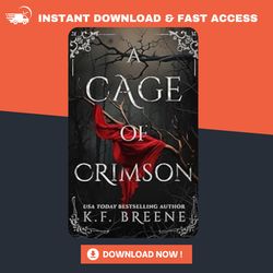 a cage of crimson deliciously dark fairytales book 5 by k.f. breene