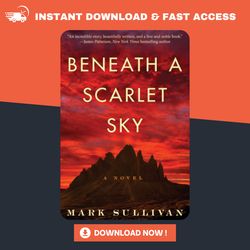beneath a scarlet sky: a novel