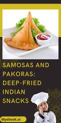 samosas and pakoras: deep-fried indian snacks