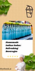 homemade indian sodas: refreshing beverages