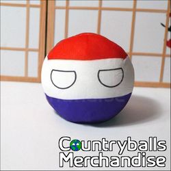 countryballs - netherlands dutch plushie