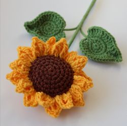 sunflower crochet pattern