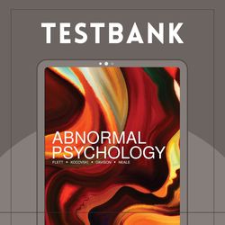 abnormal psychology 6th canadian edition flett test bank