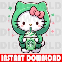 hello kawaii kitty starbucks - hello coffee kitty - hello starbucks coffee - coffee hello kity png