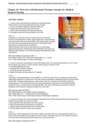 test bank for medical-surgical nursing concepts for interprofessional collaborative care 9th edition chapter 1-74