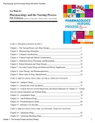 test bank for pharmacology and the nursing process 9th edition by linda lilley, shelly collins, julie snyder