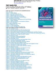 test bank for understanding pathophysiology 6th edition by sue e. huether; kathryn l. mccance chapter 1-42complete guide