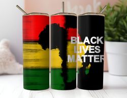 black lives matter tumbler wrap, africa 20oz skinny tumbler wrap, tumbler wrap png, digital download