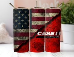 american flag - case ih tumbler wrap, 20oz skinny tumbler wrap, tumbler wrap png, digital download