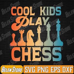 cool chess art for kids boys girls chess lover chess player svg, chess player svg, cool kids play chess svg