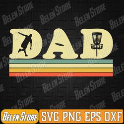 mens funny disc golf dad retro fathers day men svg, funny disc golf dad svg, disc golfing svg