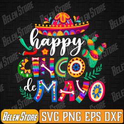 mexican fiesta 5 de mayo mexico party svg, mexican let's fiesta fun svg, cinco de mayo svg, svg files for cricut