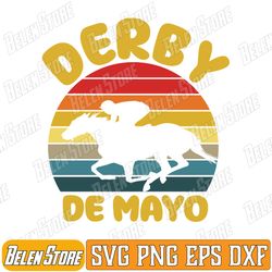 derby de mayo party 2024 lets fiesta horse race svg, mexican let's fiesta fun svg, cinco de mayo svg
