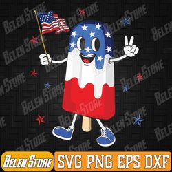 4th of july boys kids popsicle usa american flag patriotic svg, 4th of july svg, american flag patriotic svg