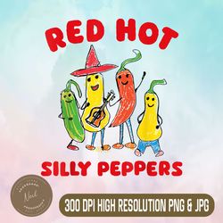 red hot silly peppers png, funny spicy chili pepper png,digital file, png high quality, sublimation, instant download