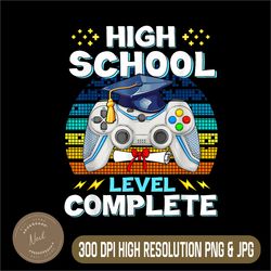 funny senior gamer 2024 png, high school level png, complete 2024 grad png,digital file, png high quality, sublimation