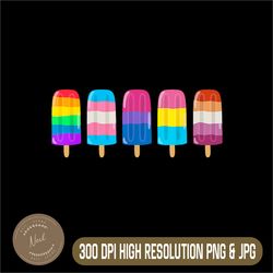ice cream equal rights png, rainbow lgbt gay png, lesbian trans pride png,digital file, png high quality, sublimation