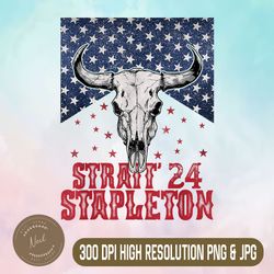 retro stapleton strait 24 png, country cowboy western png,digital file, png high quality, sublimation, instant download