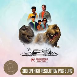 jurassic world png, chaos theory nublar 5 png, t-rex premium png,digital file, png high quality, sublimation