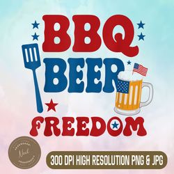 bbq beer freedom png, america usa png, party summer 4th of july png,digital file, png high quality, sublimation