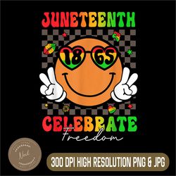 juneteenth 1865 celebrate freedom png, african american men women png, digital file, png high quality, sublimation