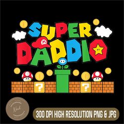 super daddy png, father's day png, gift - father's day gift png,digital file, png high quality, sublimation