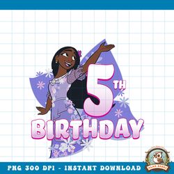 disney encanto isabela 5th birthday png download copy