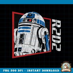 star wars r2 d2 retro droid png download copy