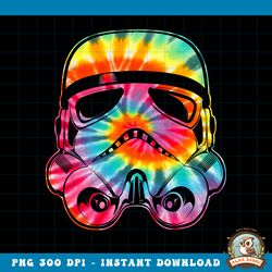 star wars stormtrooper tie dye big face png download copy