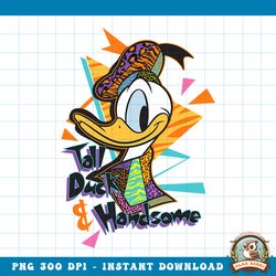 disney donald duck tall, duck _ handsome png, digital download, instant png, digital download, instant