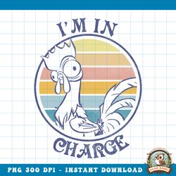disney moana hei hei i_m in charge sunset graphic png, digital download, instant png, digital download, instant