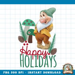 disney snow white bashful forest happy holiday png, digital download, instant png, digital download, instant