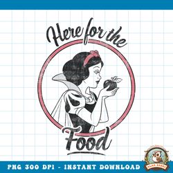 disney snow white here for the food sketch graphic png, digital download, instant png, digital download, instant