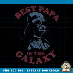 star wars darth vader retro best papa graphic png, digital download, instant png, digital download, instant