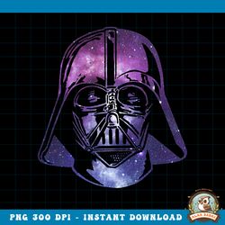 star wars darth vader space helmet galaxy png, digital download, instant png, digital download, instant