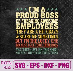 funny boss art for men women dad mom boss appreciation day svg, png, digital download
