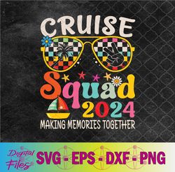 cruise squad 2024 summer vacation svg, png, digital download