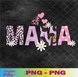 mama leopard, funny checkered mama png, sublimation design