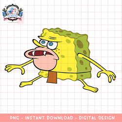 caveman spongebob meme png download copy
