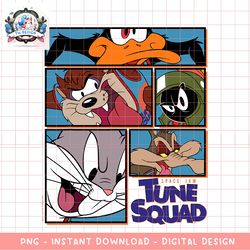 daffy, taz, marvin, bugs, wiley tune squad png download copy