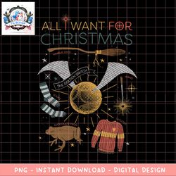 harry potter all i want for christmas  png download copy