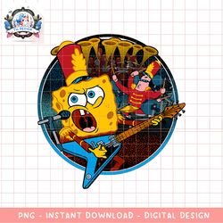 spongebob squarepants band graphic png, digital download, instant png, digital download, instant